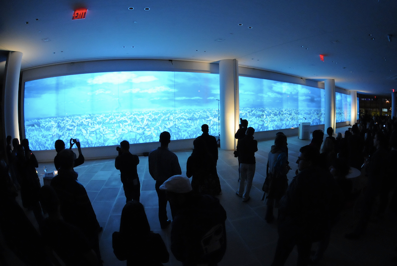 Illustration for article titled 120 Feet of Video Art: Final Exams at NYU's Big Screens Class
